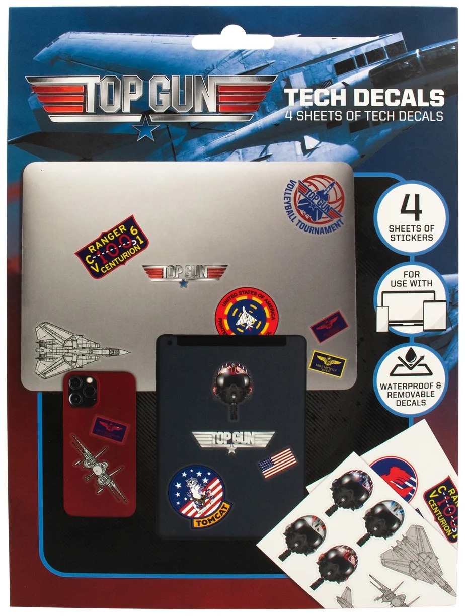 Top Gun – samolepky na elektroniku (32 ks)