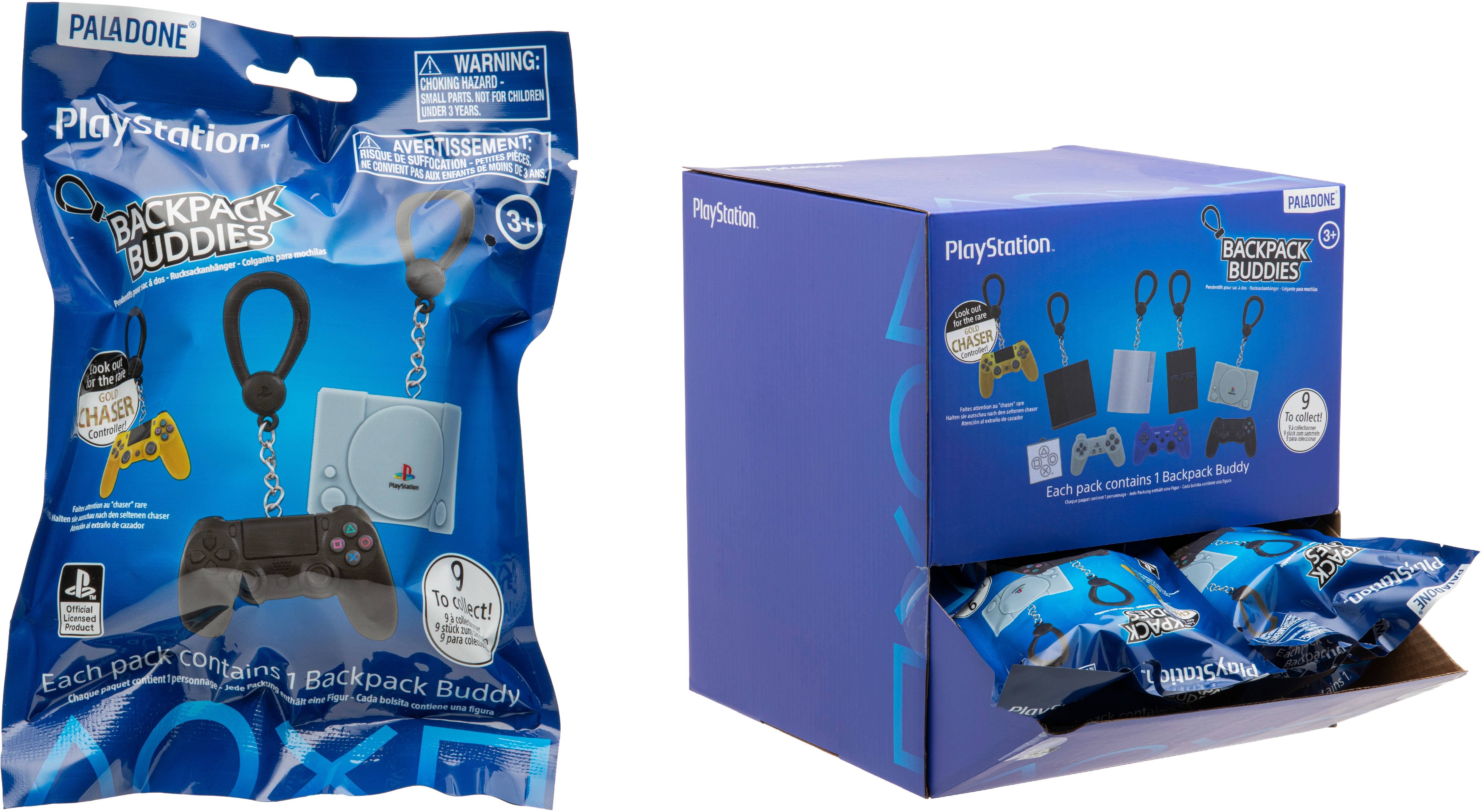 PlayStation – Backpack Buddies – prívesok - náhodný výber, 1ks