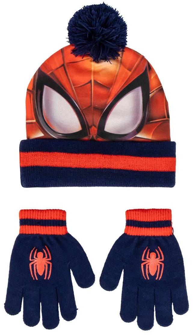 Spider-man – čiapka a rukavice