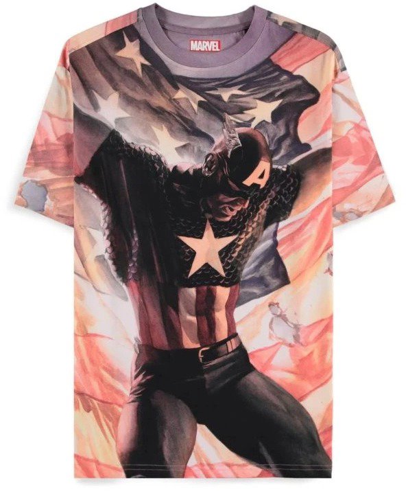 Captain America – Hero – tričko XL