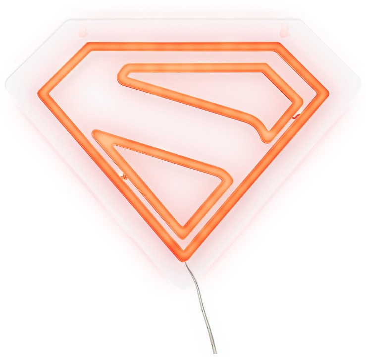 Superman – Superman Logo – lampa dekoratívna