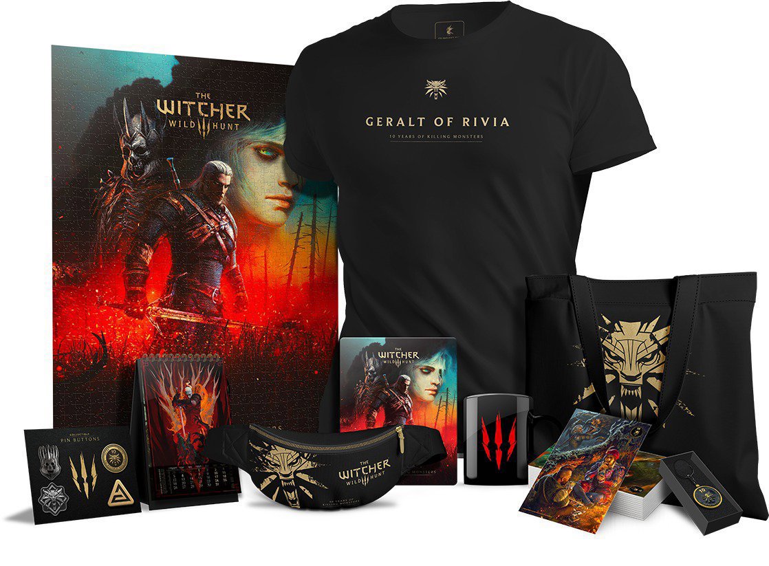 The Witcher – 10th Anniversary Monster Slayer Kit – darčeková súprava