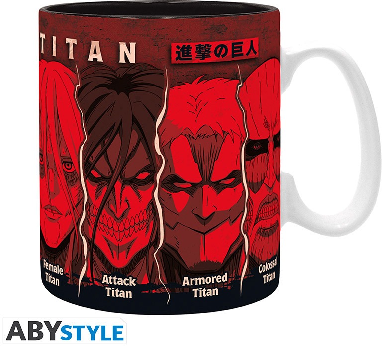Attack on Titan – All Titans – hrnček