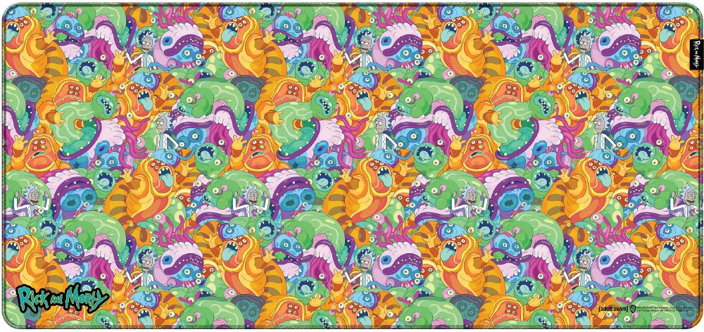 Rick and Morty – Monster Jam – Podložka pod myš a klávesnicu