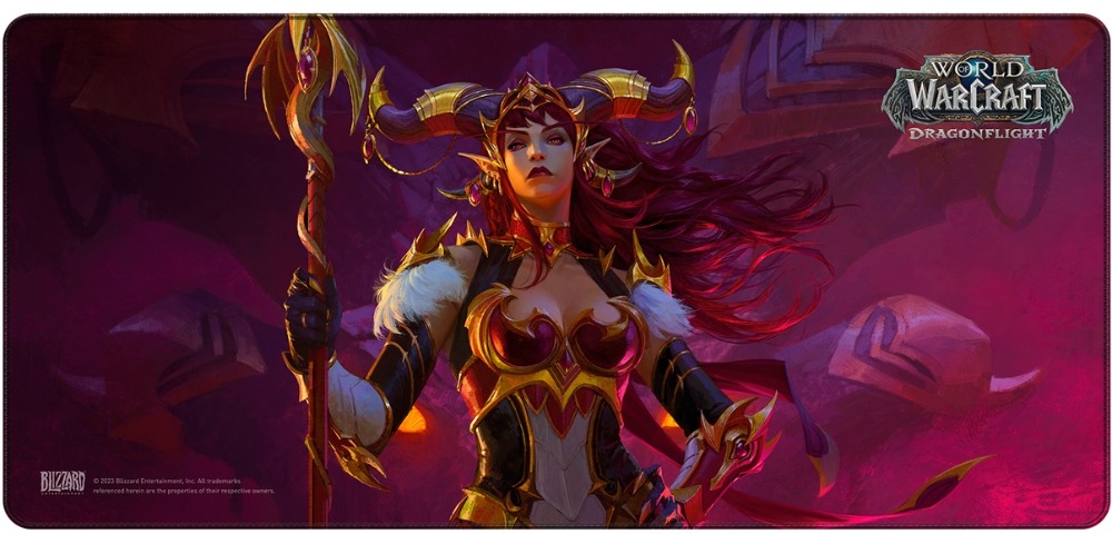 World of Warcraft Dragonflight – Alexstraza – Podložka pod myš a klávesnicu