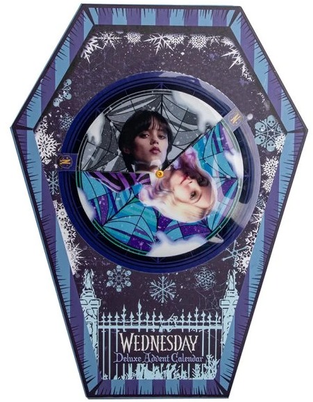 Adventný kalendár Wednesday Premium – 24 unikátnych darčekov