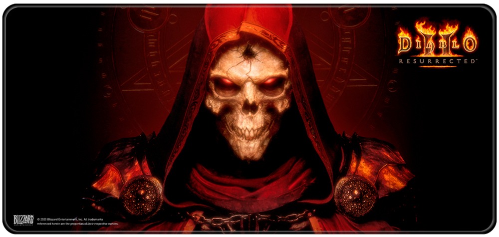Diablo 2 – Resurrected – Podložka pod myš a klávesnicu