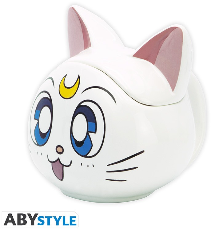 Sailor Moon – Artemis – 3D hrnček