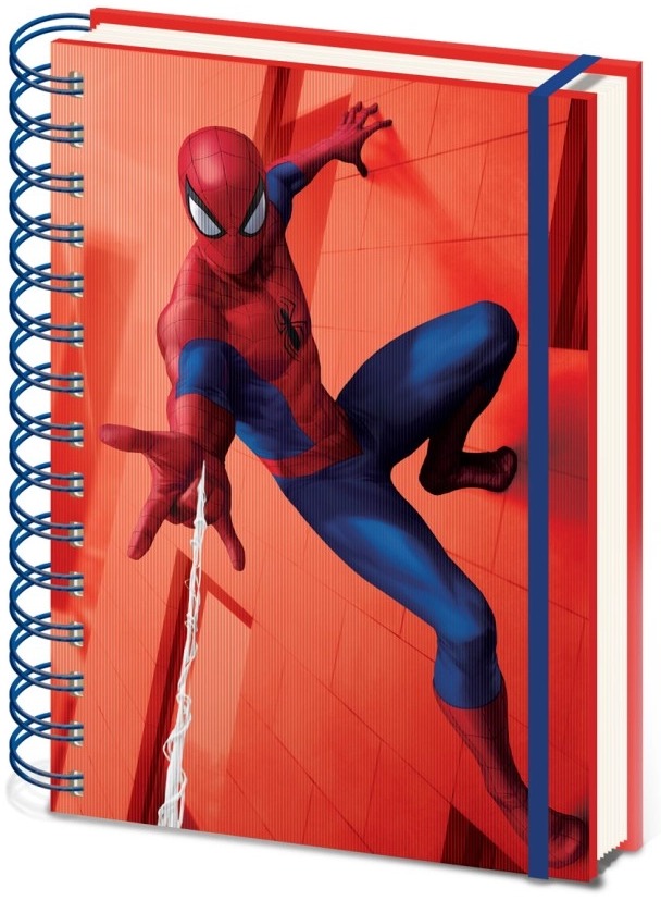 Marvel – Spider-Man Transformation – lentikulárny zápisník