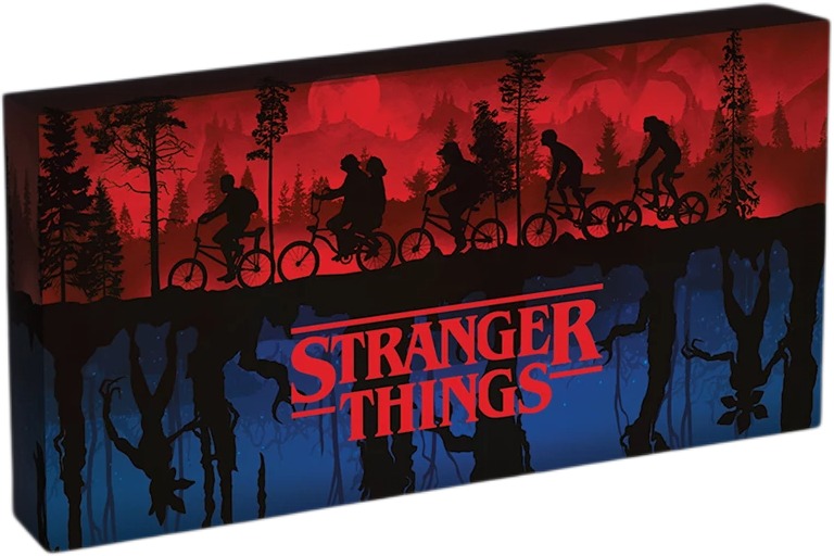 Stranger Things - WSQK - svítící obraz