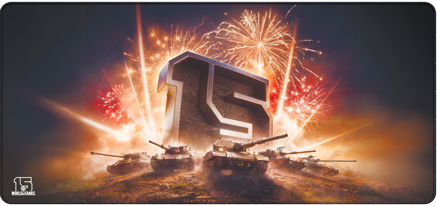World of Tanks – Anniversary – Podložka pod myš a klávesnicu