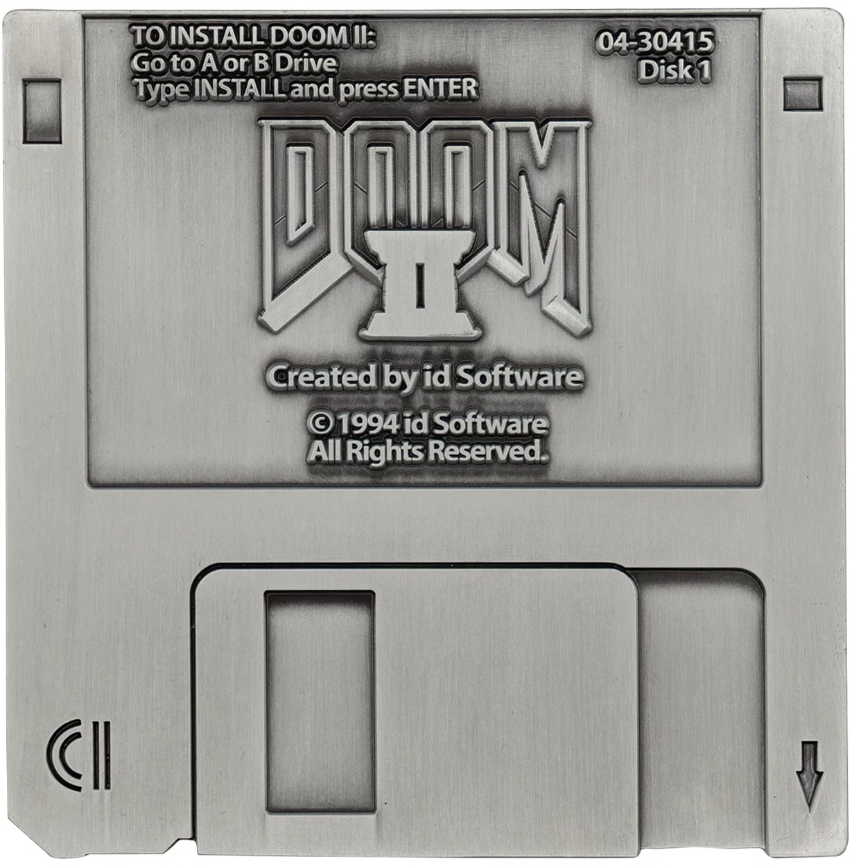 Doom II - Floppy Disc - replika diskety