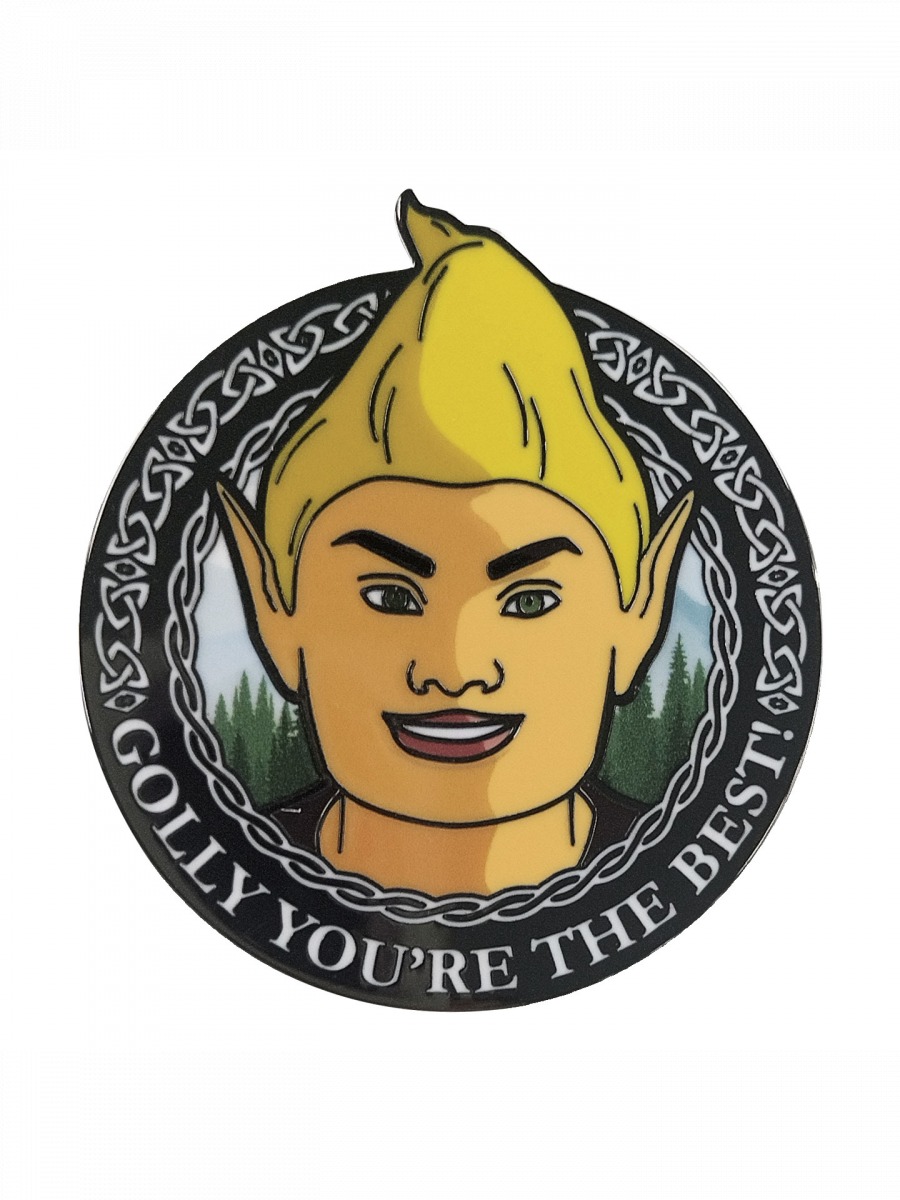 The Elder Scrolls IV: Oblivion - Adoring Fan Badge - placka