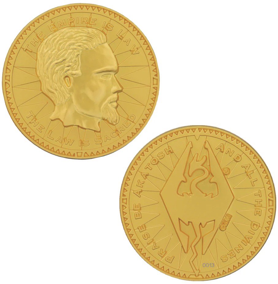 The Elder Scrolls - Septim Coin - replika mince