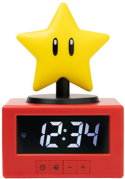 Super Mario – Super Star – budík