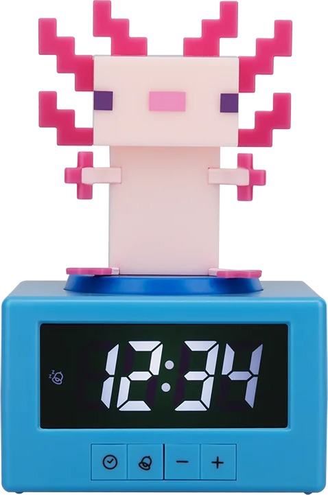 Minecraft – Axolotl – budík