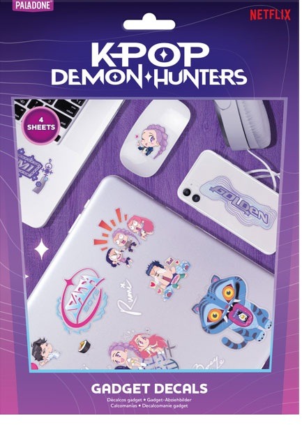 KPop Demon Hunters - Huntrix - nálepky