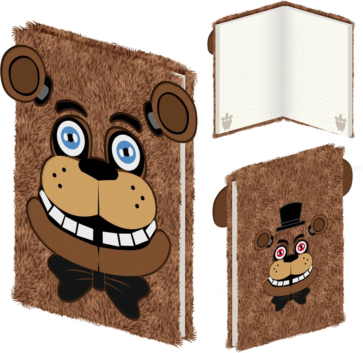Five Nights At Freddys - Freddy - plyšový zápisník