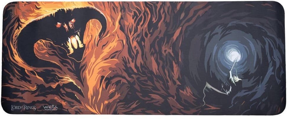 Lord of the Rings – Gandalf and the Balrog in Moria – Podložka pod myš a klávesnicu