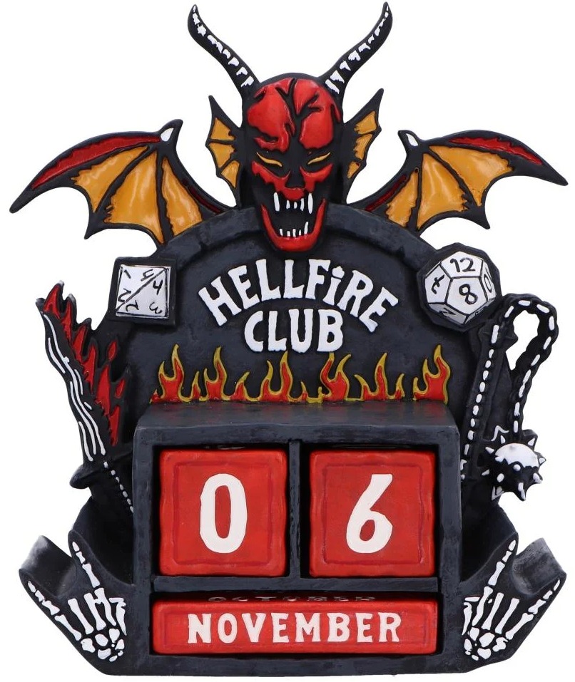 Stranger Things – Hellfire Club – kalendár