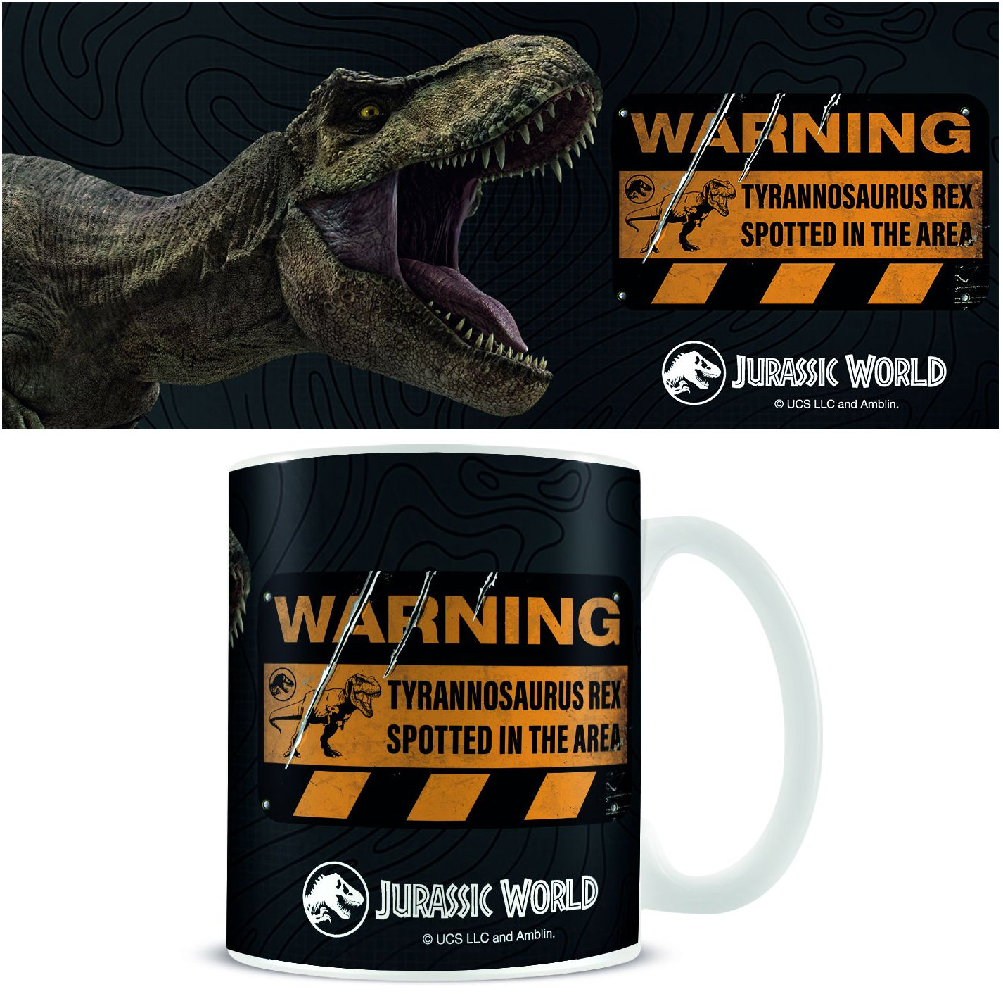 Jurský svet (T1Rex) – hrnček