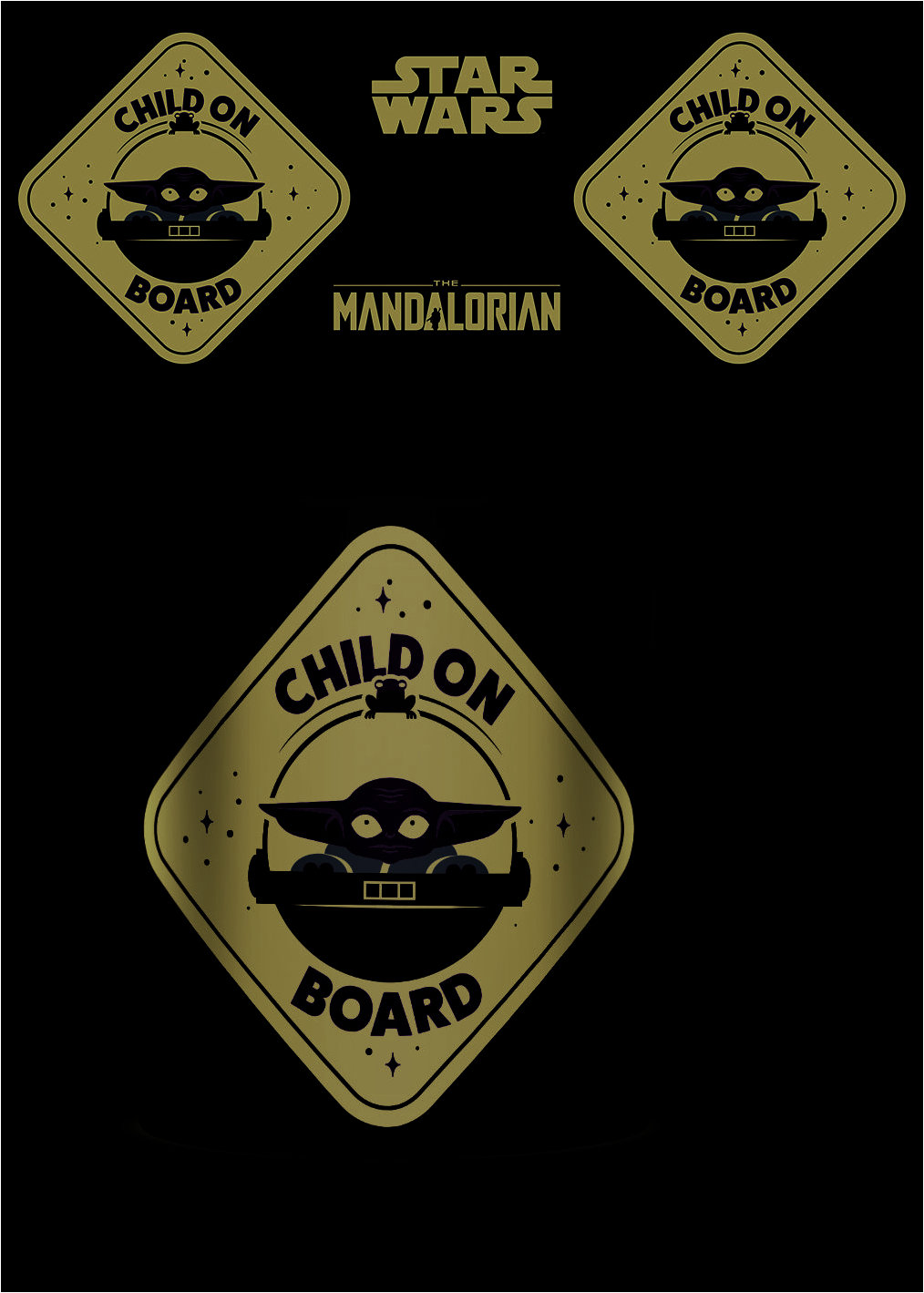 Mandalorian (Child on board) – hrnček