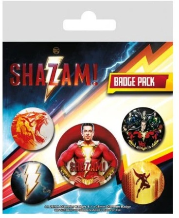 Shazam: 5 – Pack Power – odznak