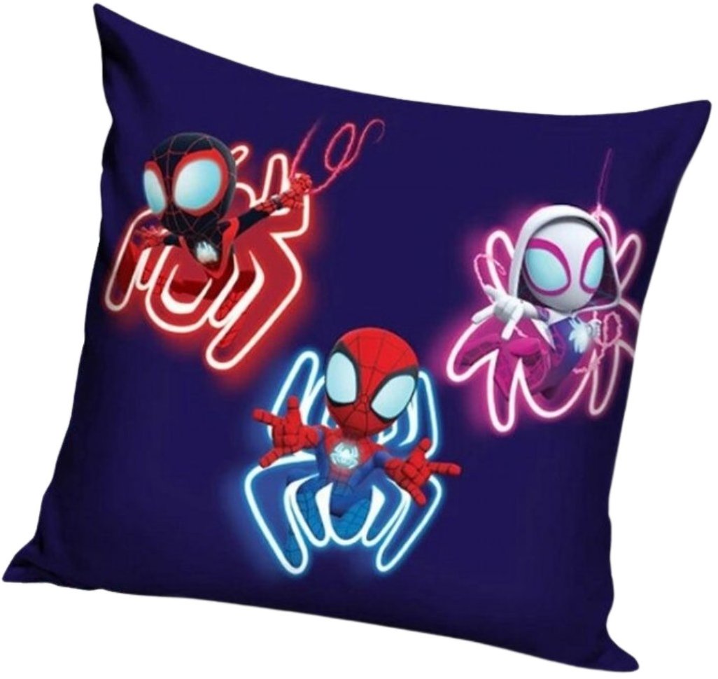 Carbotex Detský vankúšik Spidey Sila pavučín 40 × 40 cm