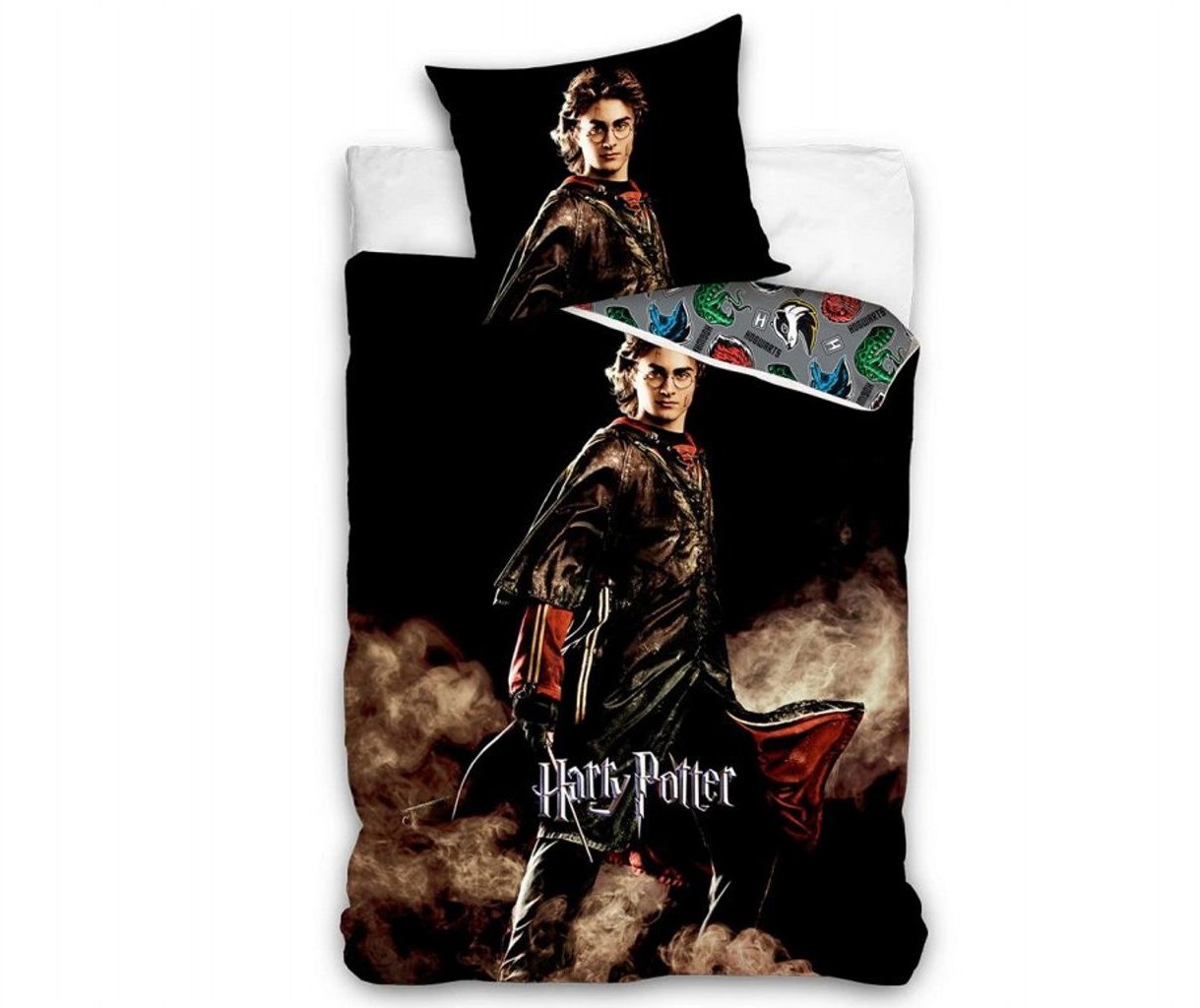 Carbotex Harry Potter Ohnivá skúška – obliečky 140 × 200, 70 × 90 cm
