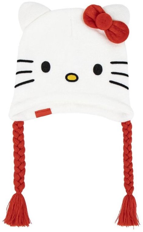 Hello Kitty: Kitty With Red Bow – detská zimná čiapka