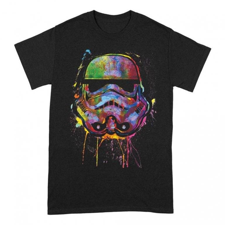 Star Wars – Paint Splats Helmet – tričko XL