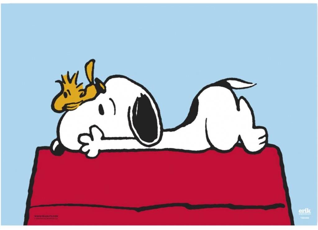 Snoopy: Doghouse – podložka na stôl