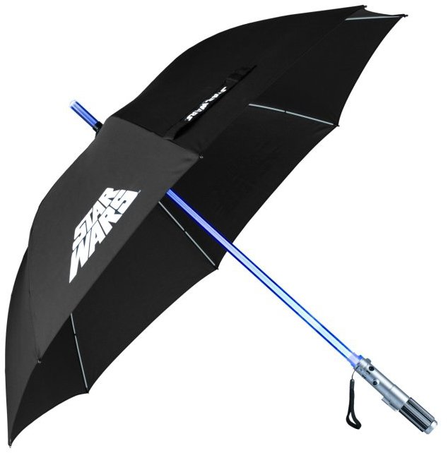 Star Wars: Luke Skywalker – automatický dáždnik so svietiacou rukoväťou