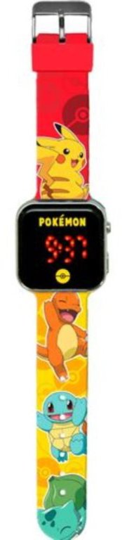 Pokémon: Main Pokemons – digitálne LED hodinky