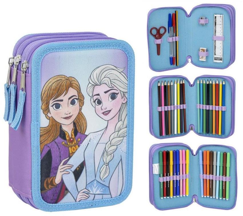 Disney Frozen: Sisters – školské trojdielne puzdro