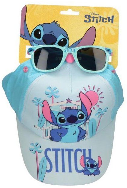 Disney Lilo & Stitch: Stitch – Detská šiltovka s okuliarmi