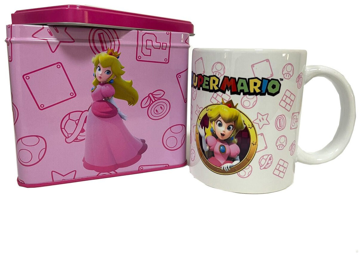 Super Mario: Peach – hrnček s pokladničkou