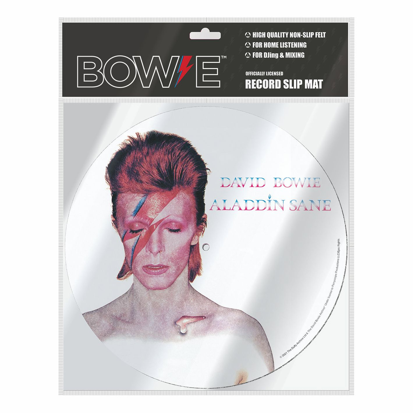PYRAMID International David Bowie Podložka na gramofón