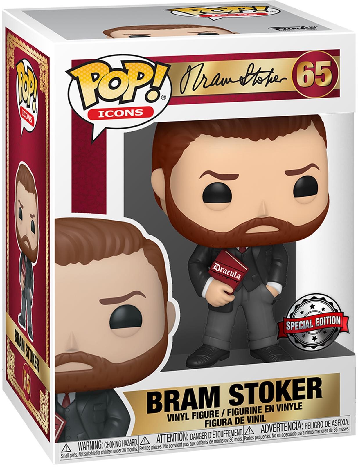 Funko POP! Icons Bram Stoker w/Book