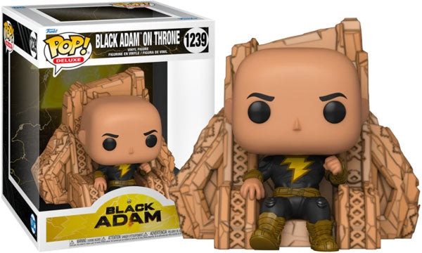 Funko POP! Black Adam – Black Adam on Throne (Deluxe)