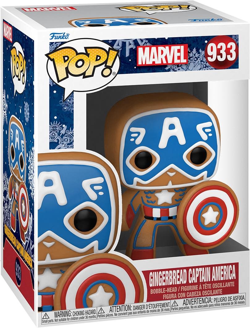 Funko POP! Marvel Holiday - Captain America