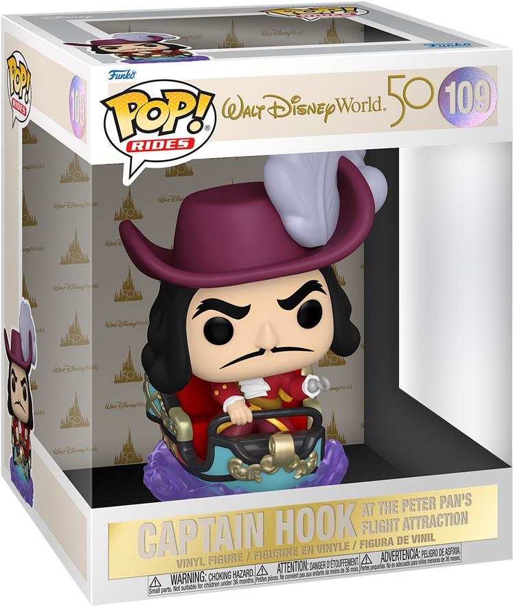 Funko POP! Ride WDW50 - Hook on Peter Pan Flight