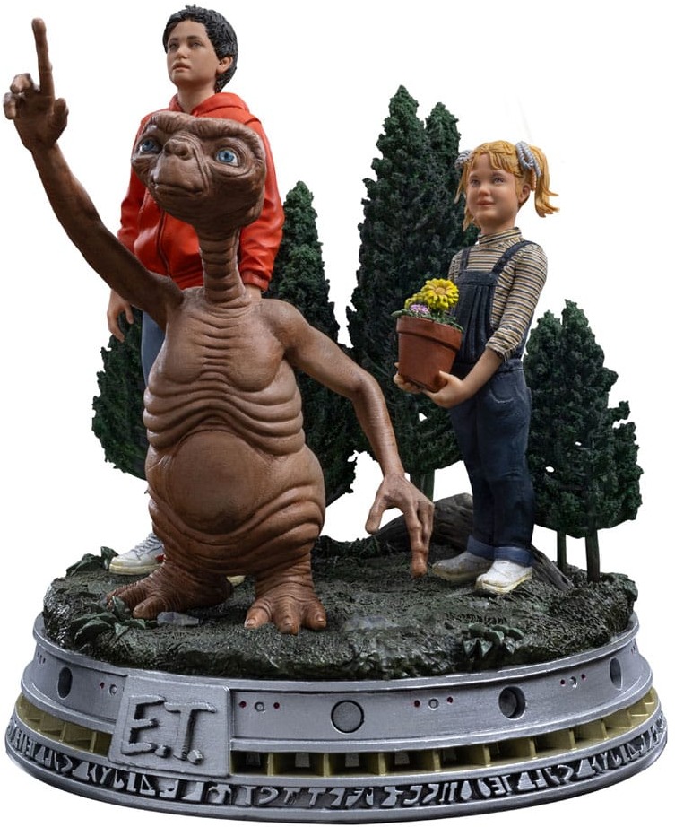 E.T. & Kids – E.T. The Extra-Terrestrial – Art Scale 1/10