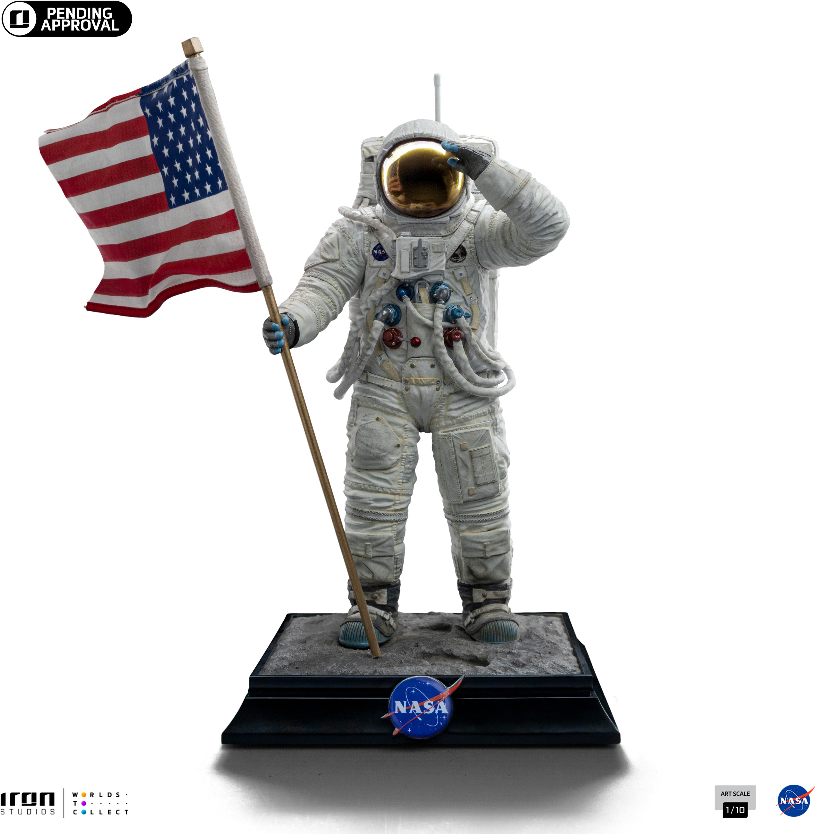 Apollo 11 – Astronaut – Art Scale 1/10