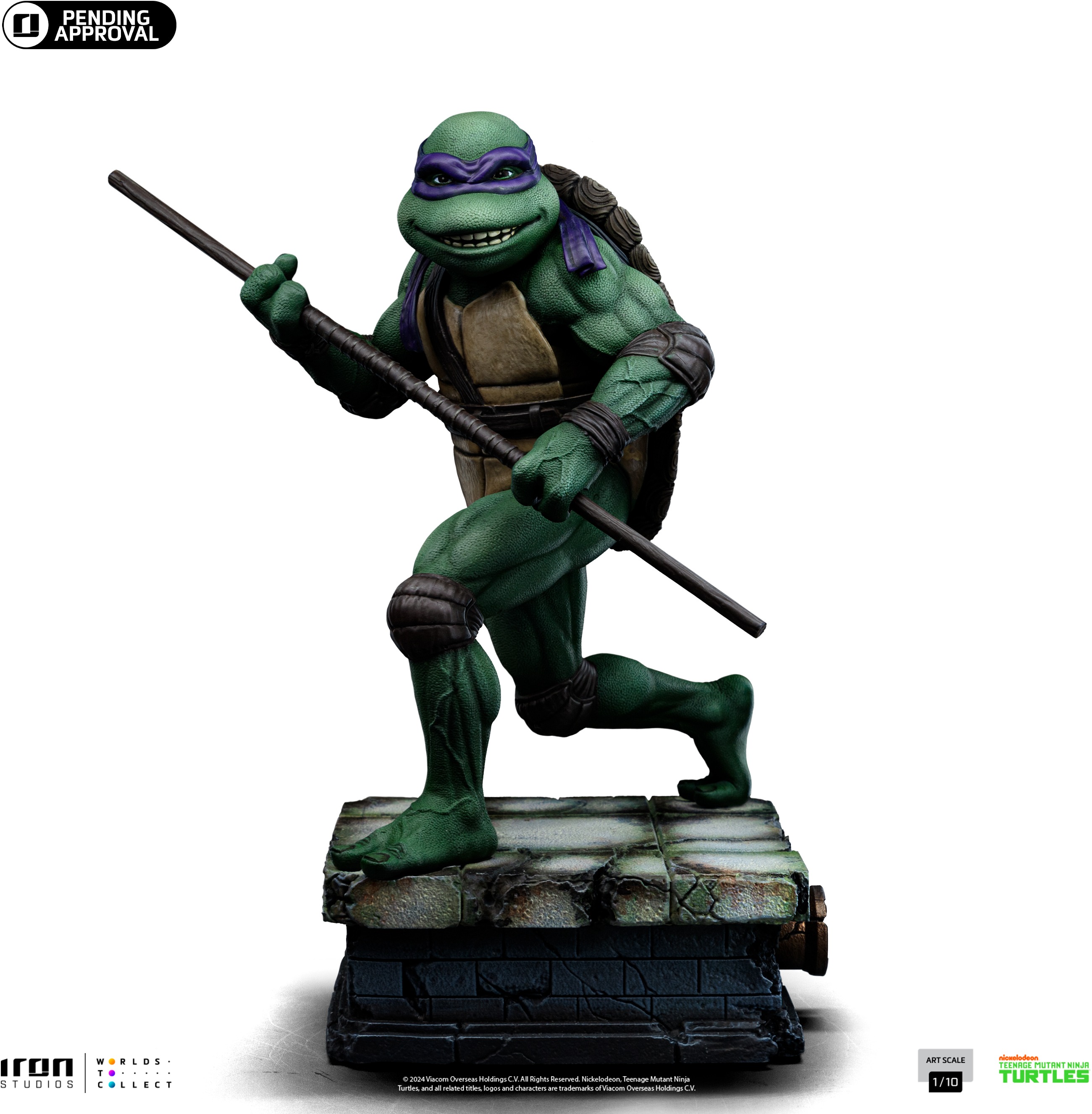 Teenage Mutant Ninja Turtles Movie – Donatello – Art Scale 1/10