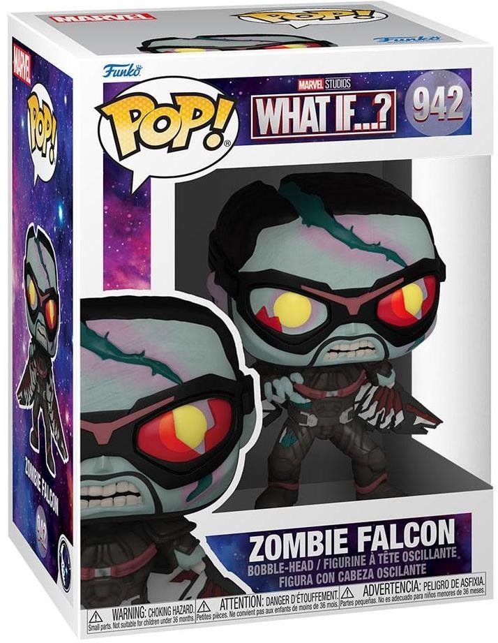 Funko POP! Marvel What If…? – Zombie Falcon (Bobble-head)