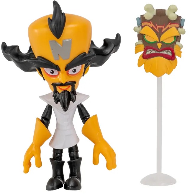 Crash Bandicoot - Dr Neo Cortex with Mask - figúrka