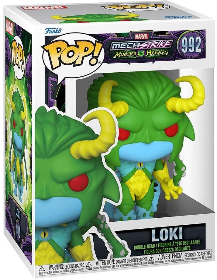 Funko POP! Marvel Monster Hunters – Loki (Bobble-head)
