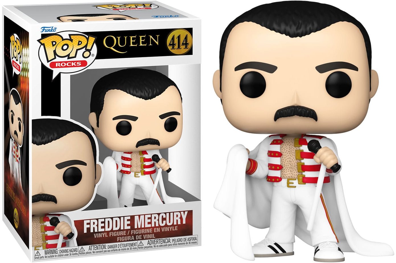 Funko POP! Queen Freddie Mercury with Cape 414