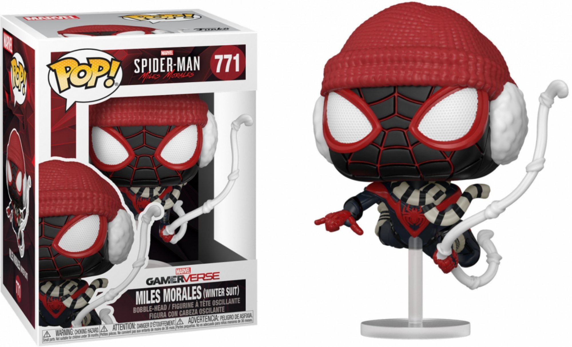 Funko POP Games: Miles Morales - Winter Suit (771)